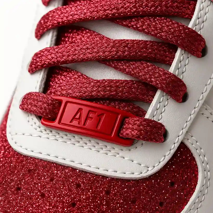 Nike AF1 Ecrysta "Red Ruby" Edition mit Glitzer