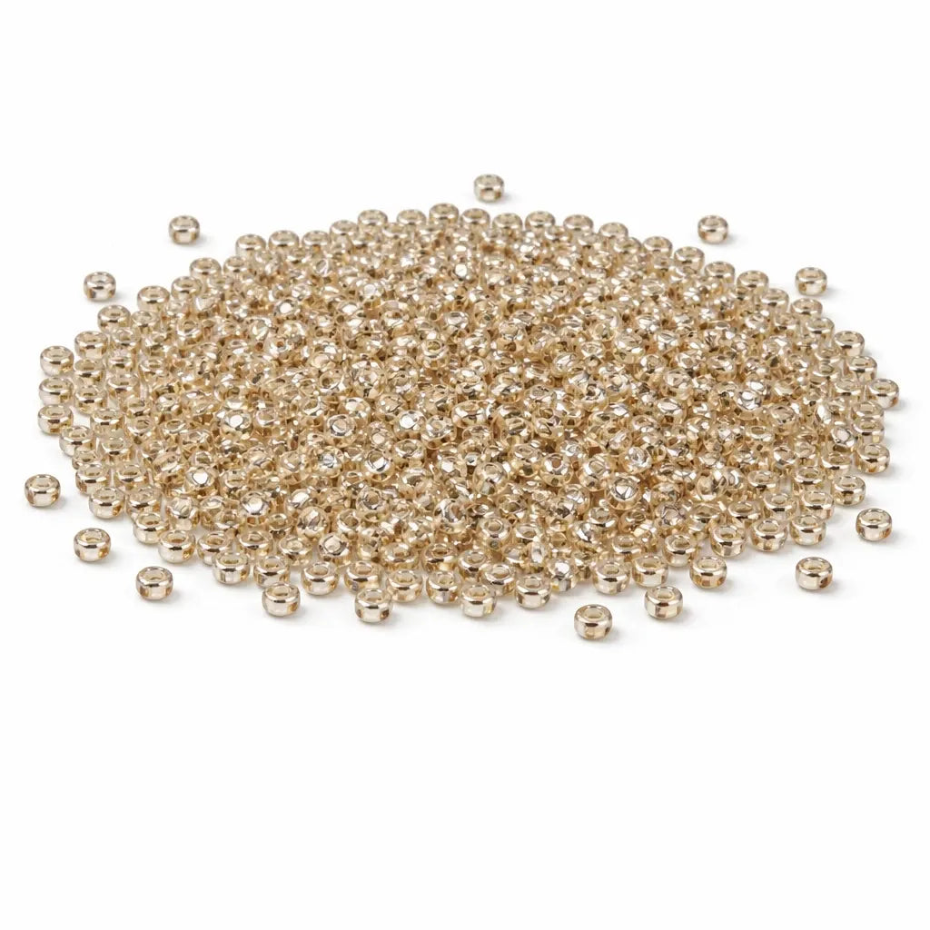 Rocailles Champagner Silbereinzug