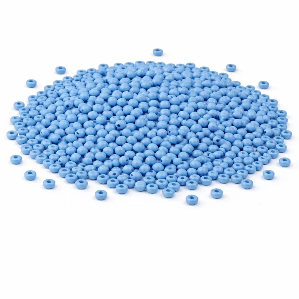 Rocailles Himmelblau Opak