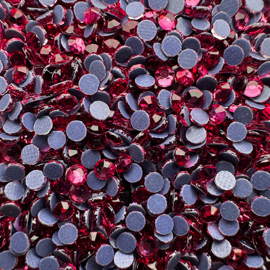 Rose (hellrosa) | DMC Hotfix Strasssteine 3mm (SS10) aus Glas – Premium Qualität – Menge wählbar
