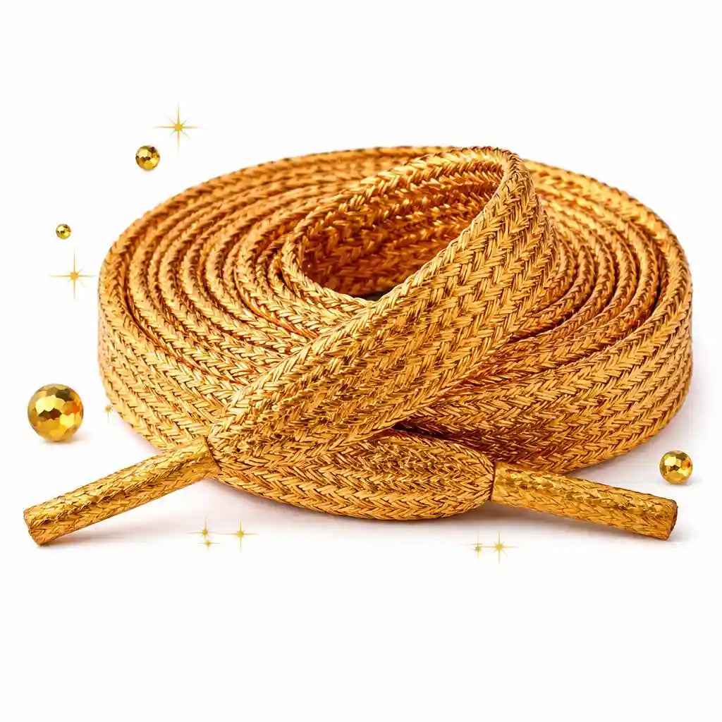 Glitzer Schnürsenkel | Farbe wählbar