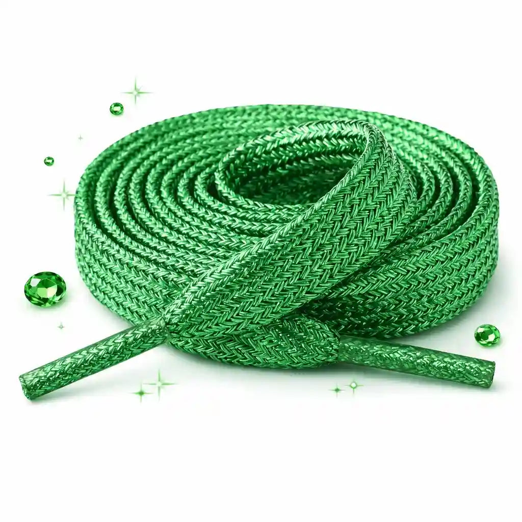 Glitzer Schnürsenkel | Farbe wählbar