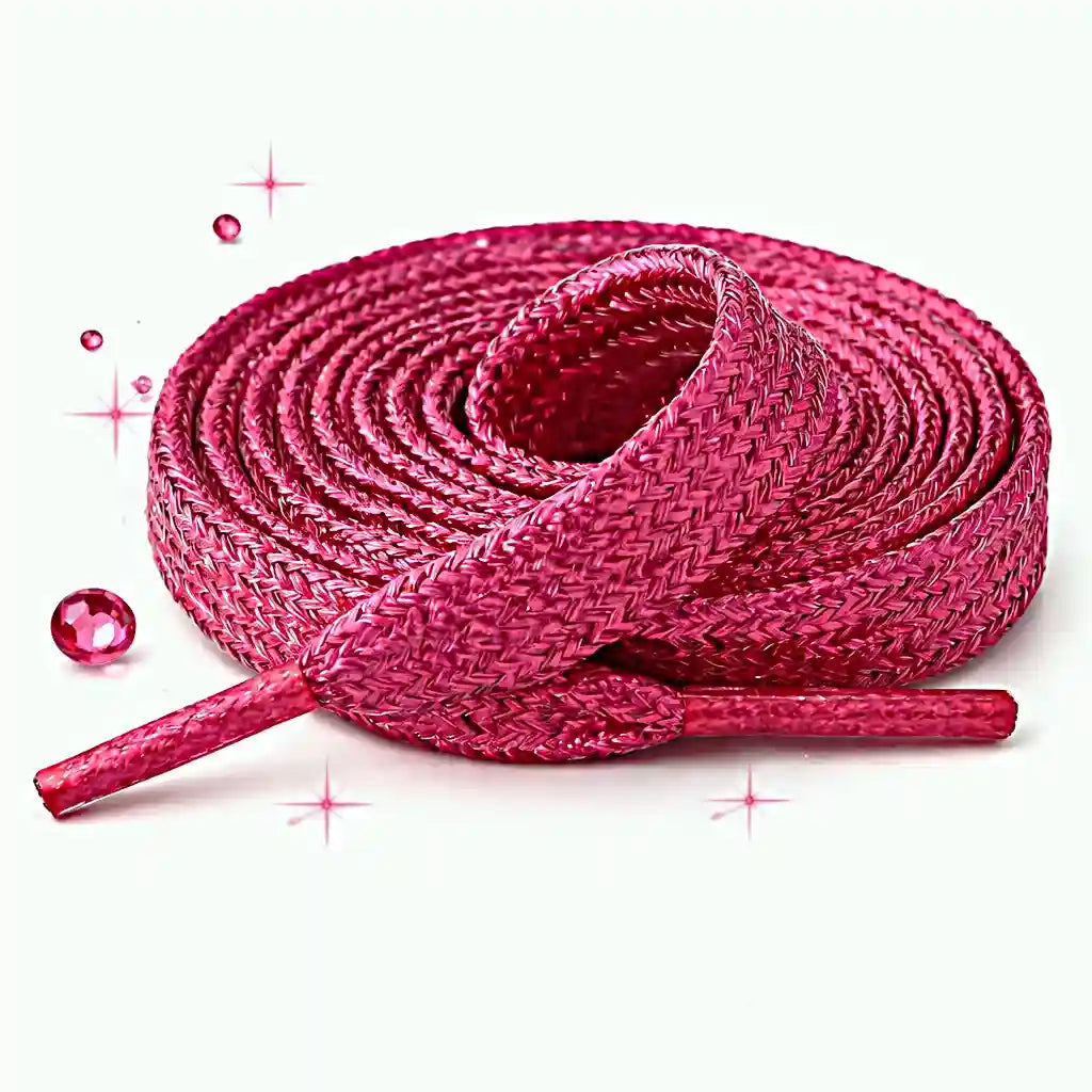 Glitzer Schnürsenkel | Farbe wählbar