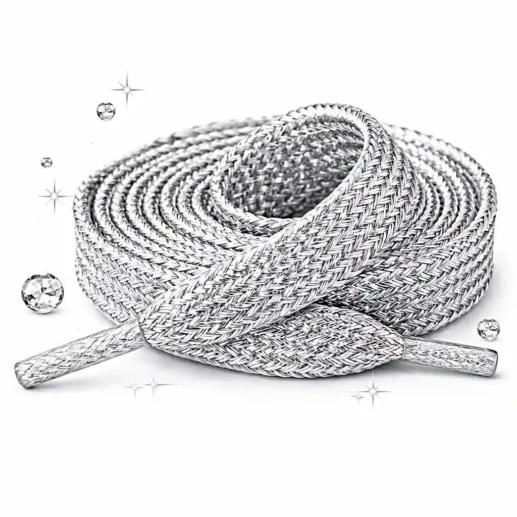 Glitzer Schnürsenkel | Farbe wählbar