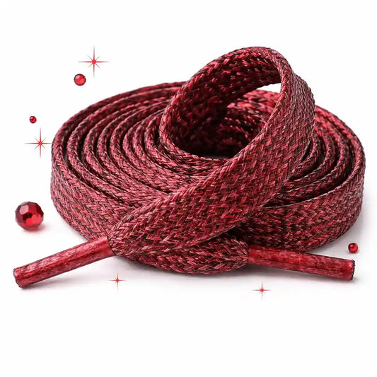 Glitzer Schnürsenkel | Farbe wählbar