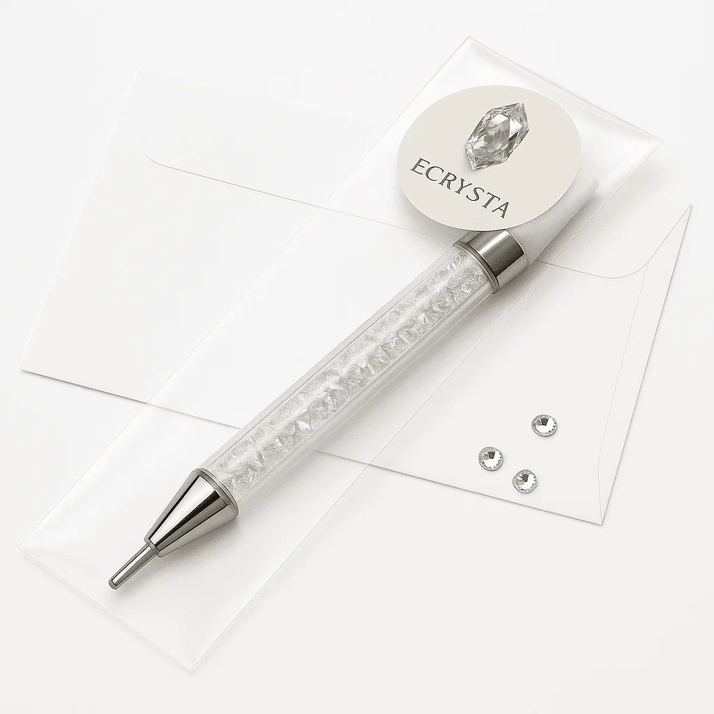 Strass Picker Doppelkopf – Wachs & Metallspitze