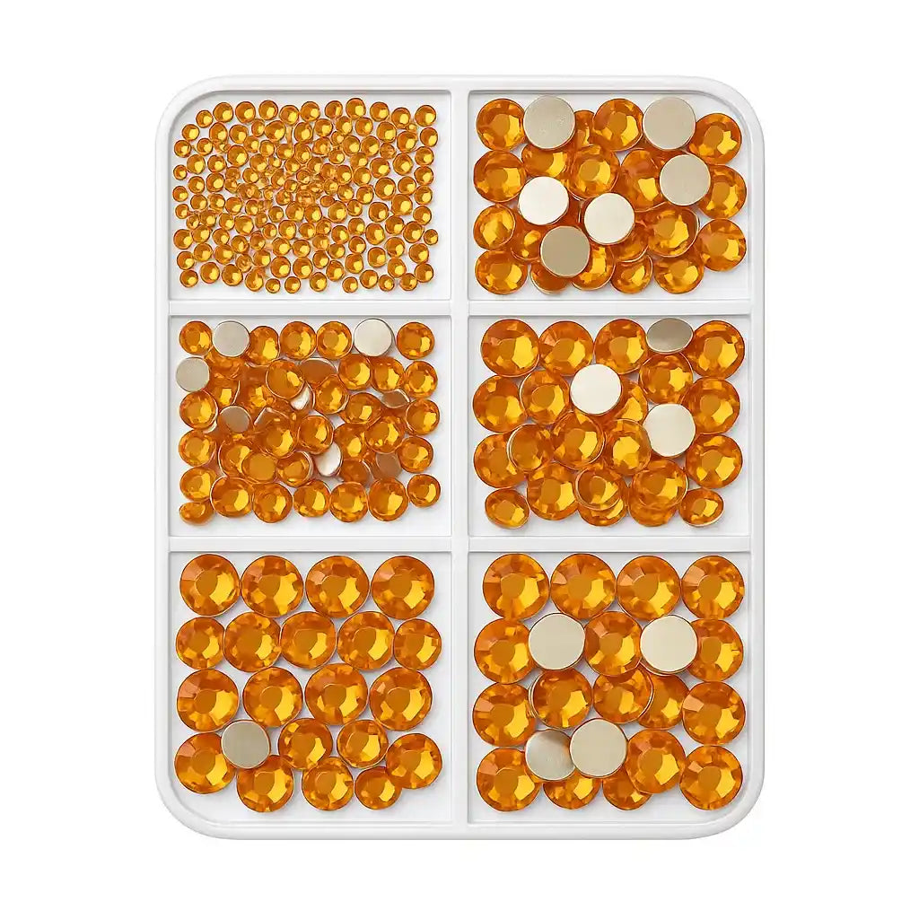 Non-Hotfix Größen-Mischbox (1.000 Stück) | Farbe wählbar