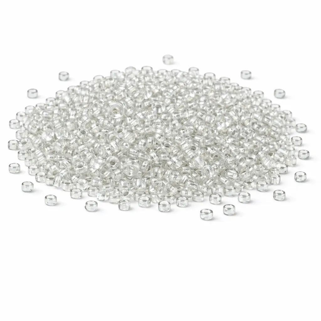 Rocailles Weiß Silbereinzug